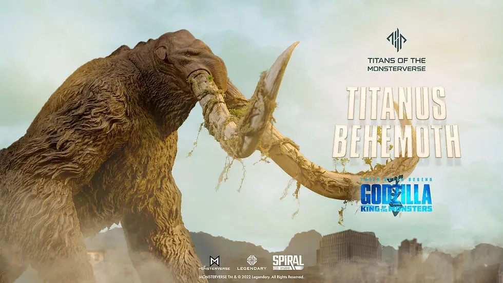 Titans Of The Monsterverse: Titanus Behemoth (Large Version) 1