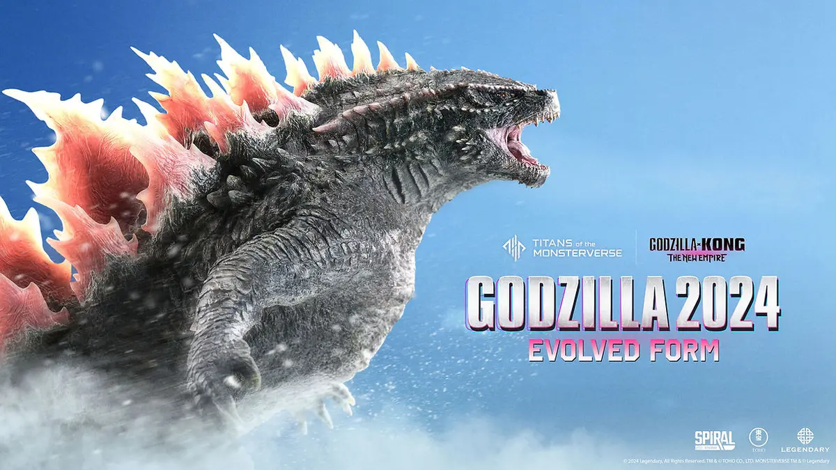 Godzilla X Kong The New Empire (2024): Godzilla 2024 Evolved Form 1