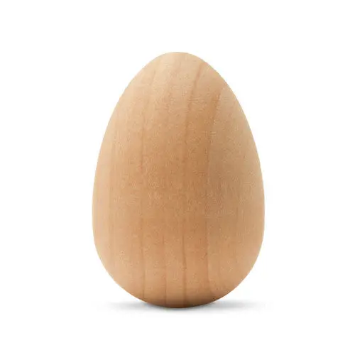 Wooden Hen's Egg 1