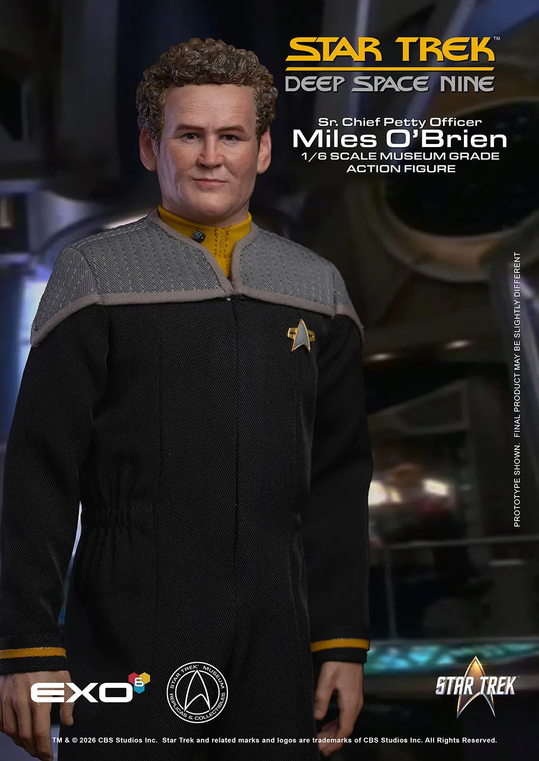 Star Trek Deep Space Nine: Sr. Chief Petty Officer Miles O’Brien (Pre-Order) 1