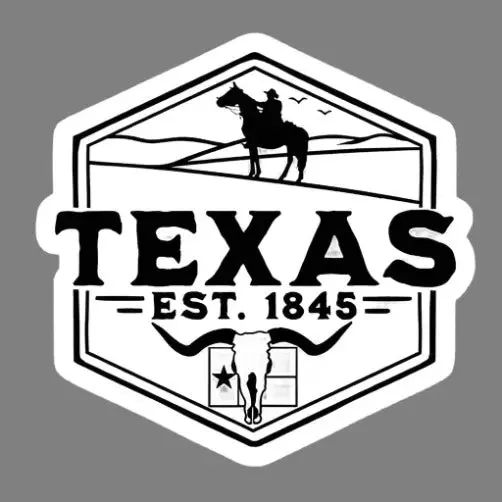Texas Badge Sticker 1