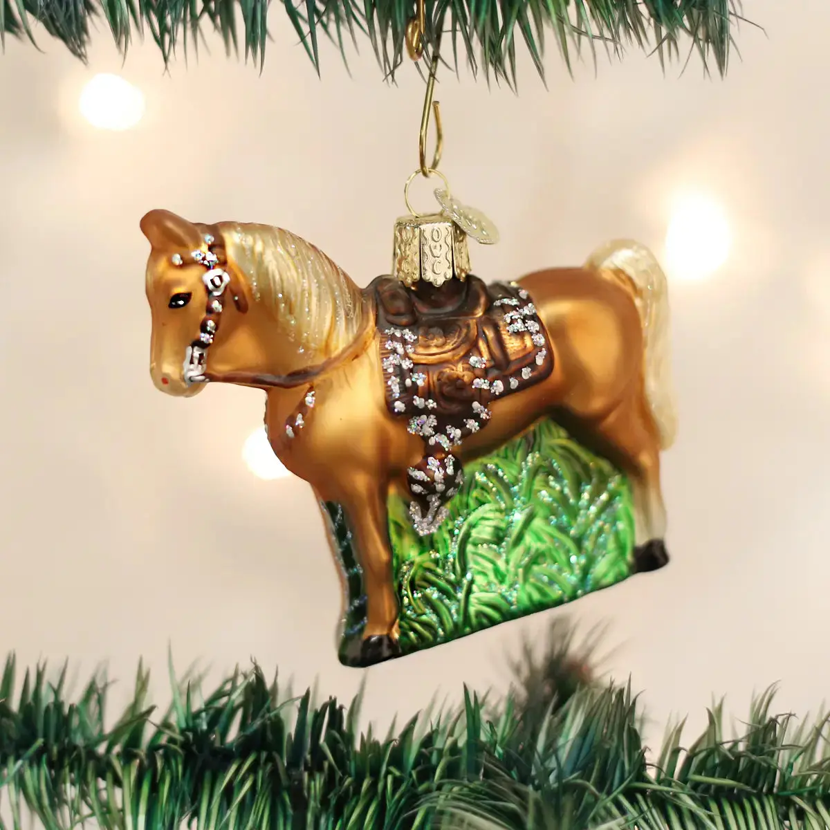 Western Horse Ornament 1