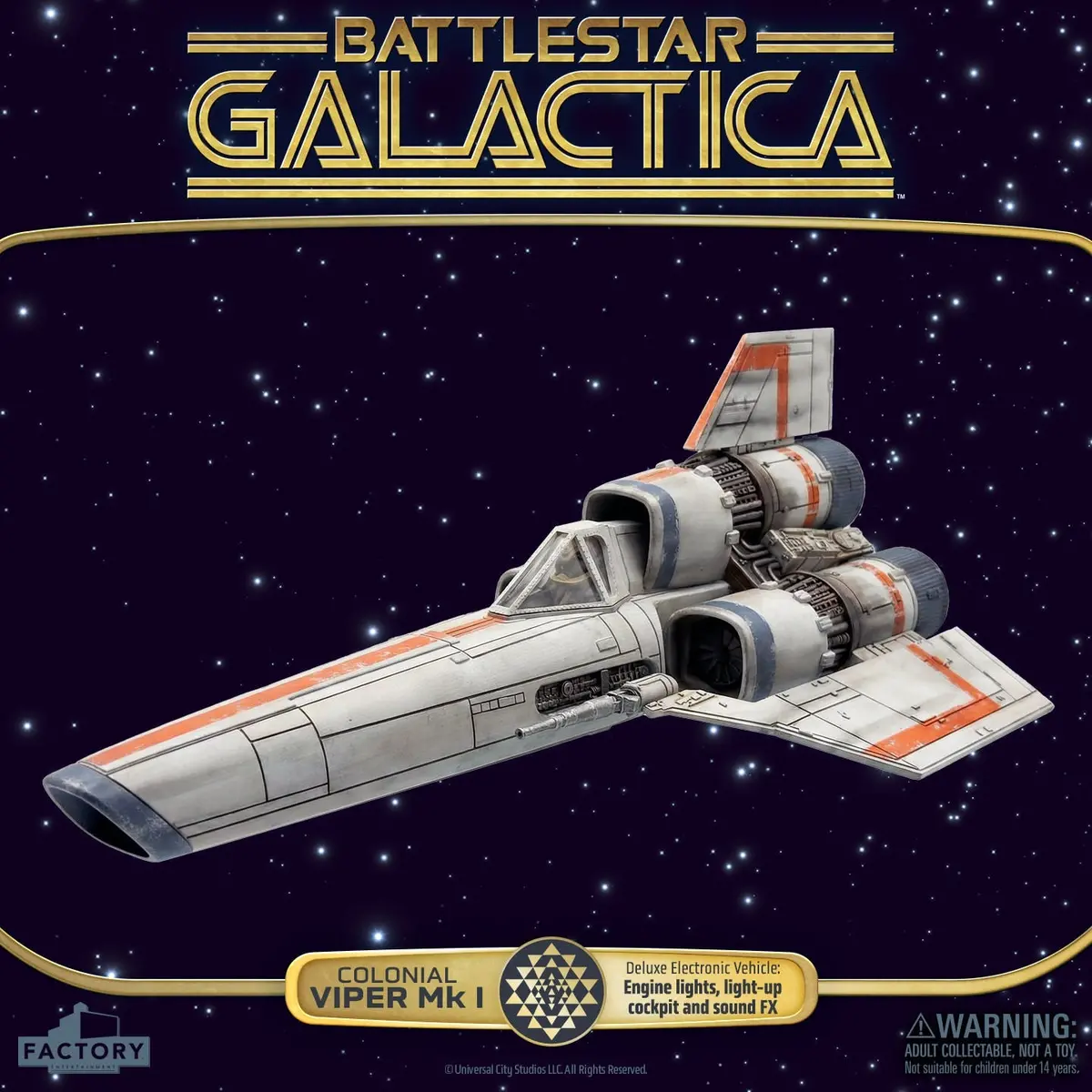 Battlestar Galactica (1978): Colonial Viper Mki With Lieutenant Boomer (Pre-Order) 1
