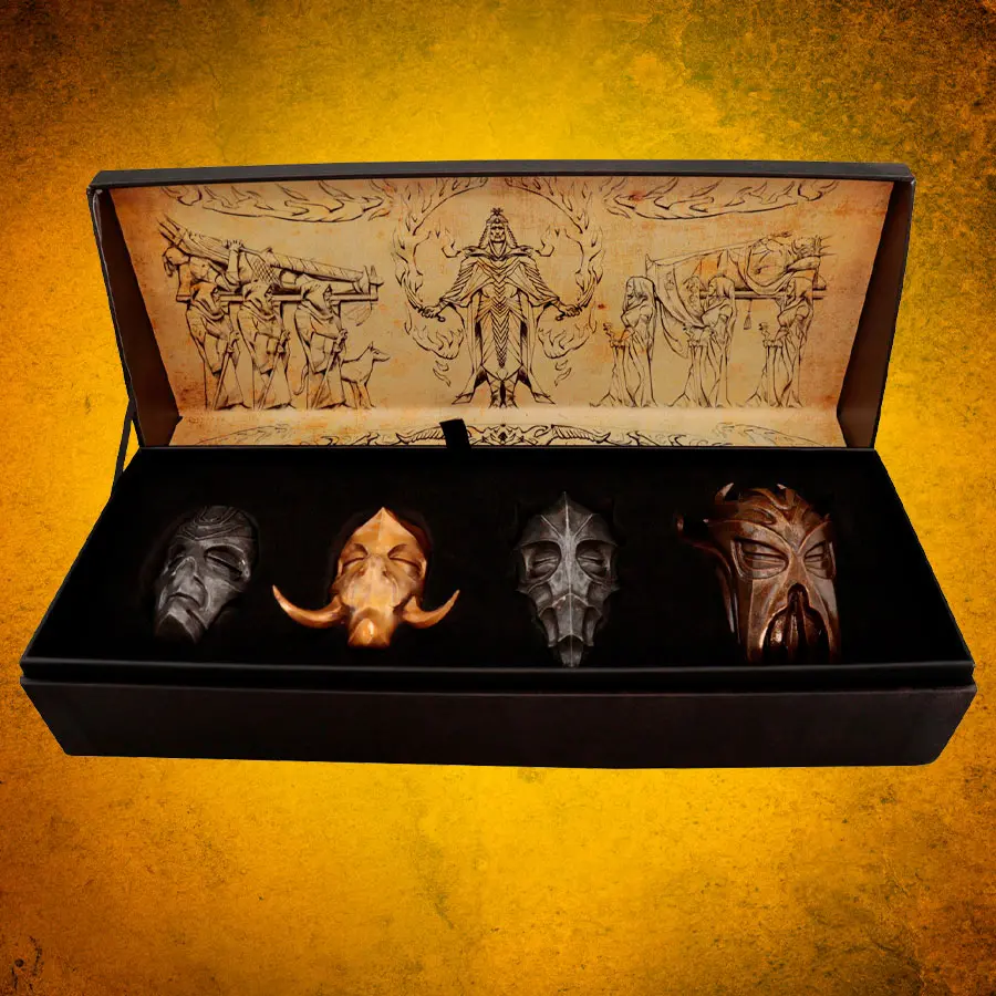 Elder Scrolls V Skyrim: Dragon Priest Masks 1
