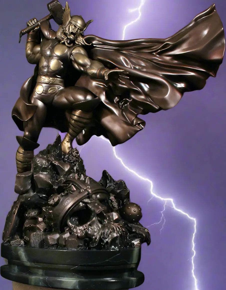 Marvel Comics: Thor Classic Action Faux Bronze 1