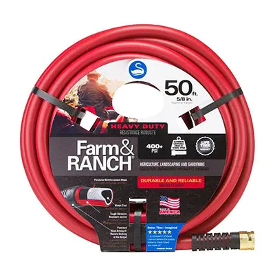 Swan Farm And Ranch Water Hose - 50' X 5/8" 1