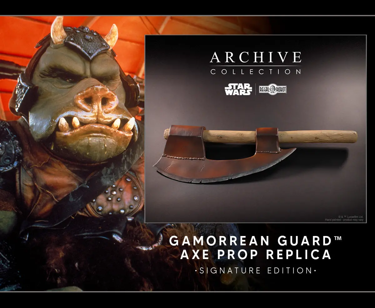 Star Wars Episode Vi Return Of The Jedi: Gamorrean Guard Axe 1