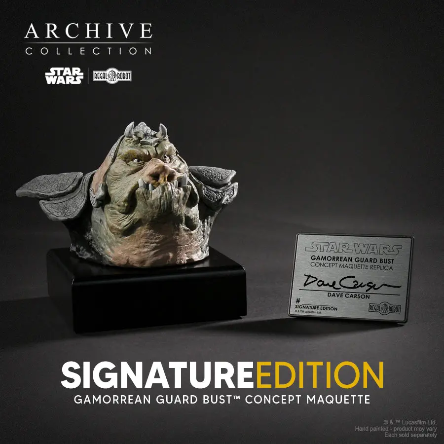 Star Wars Return Of The Jedi: Gamorrean Guard Concept Maquette Signature Edition 1