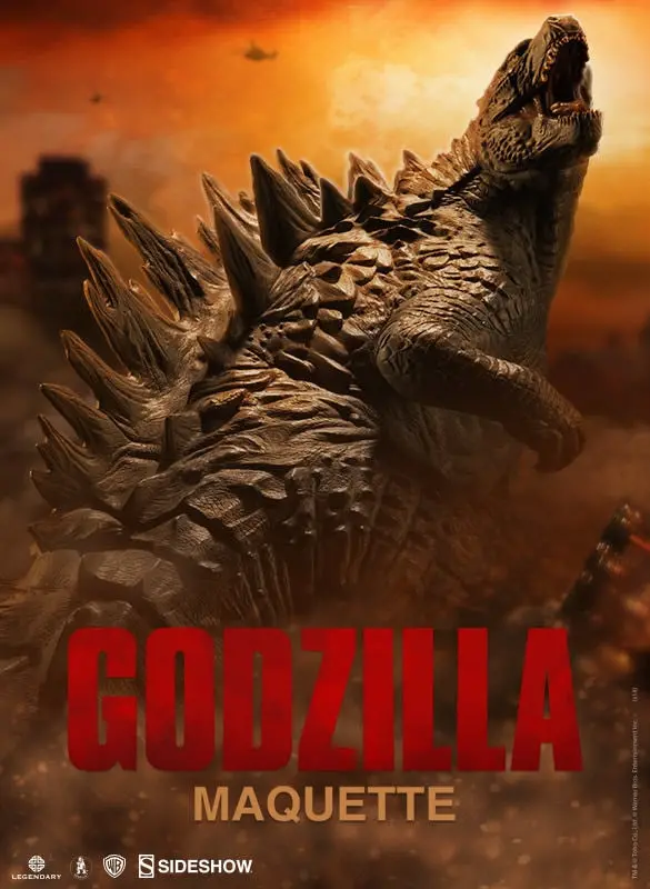 Godzilla (2014): Godzilla Maquette 1