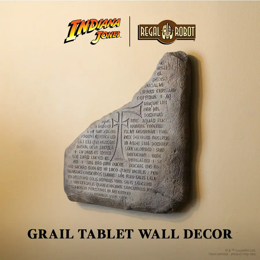 Indiana Jones And The Last Crusade: Grail Tablet 1:1 Wall Decor 1