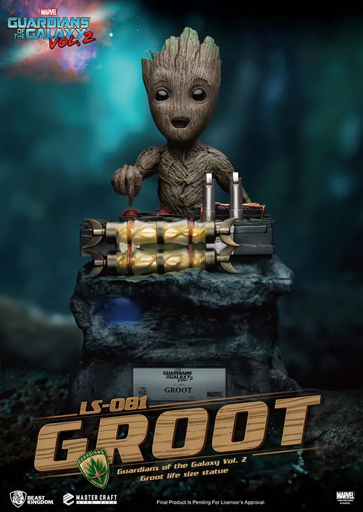 Marvel Guardians Of The Galaxy Vol. 2: Groot Life Size Statue 1