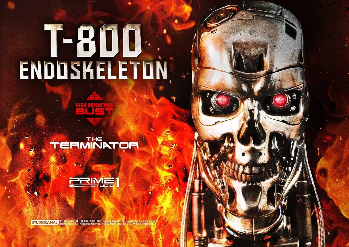 The Terminator (1984): Endoskeleton Head 1