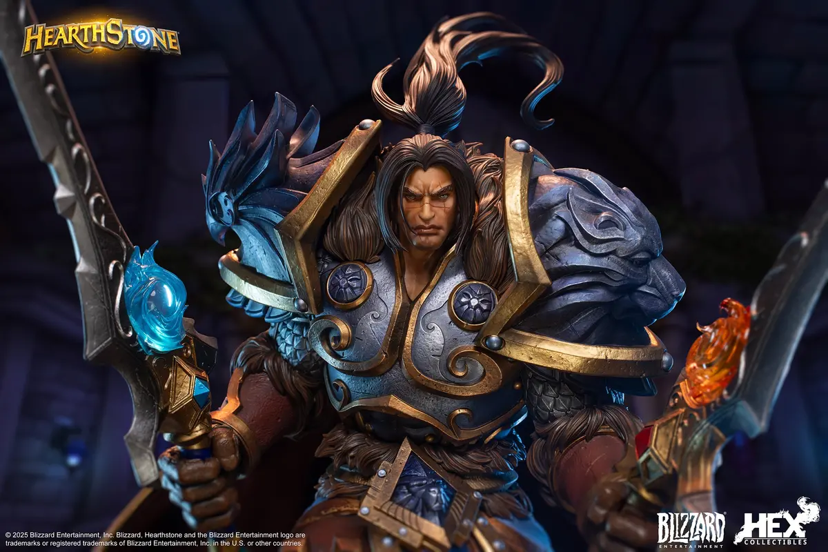 World Of Warcraft Hearthstone: Varian Wrynn Sixth Scale 1