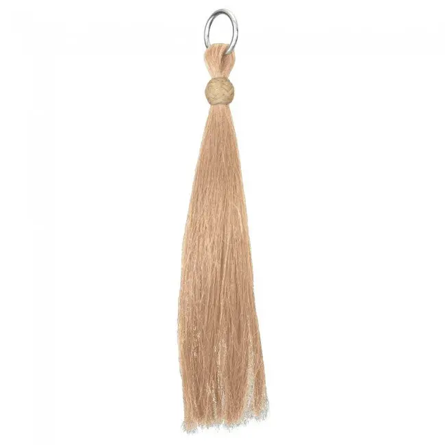 Horse Hair Tassel With Ring 6" 2