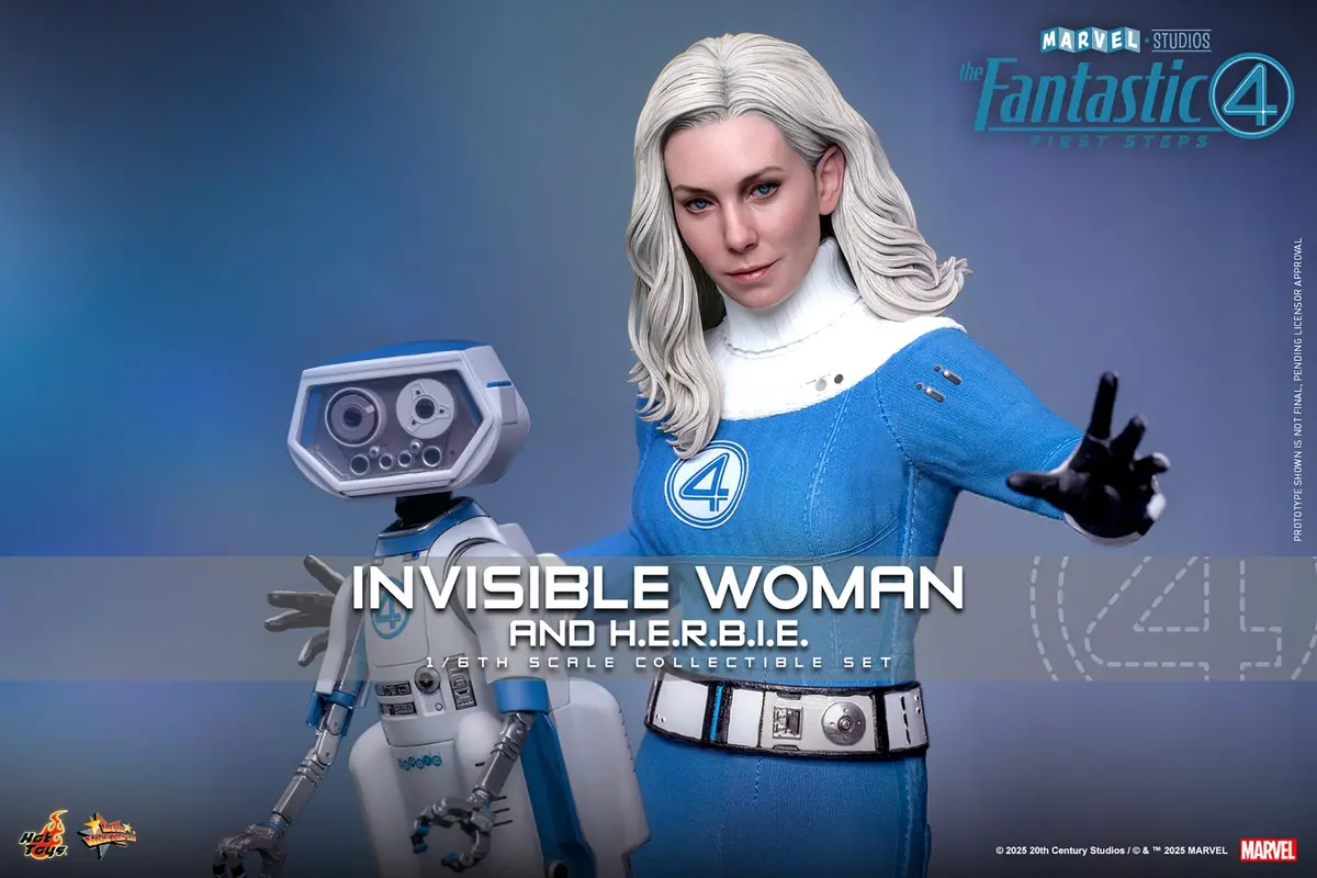 Marvel The Fantastic Four First Steps (2025): Invisible Woman And H.E.R.B.I.E. (Pre-Order) 1
