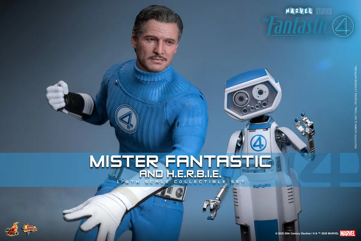 Marvel The Fantastic Four First Steps (2025): Mister Fantastic And H.E.R.B.I.E. 1