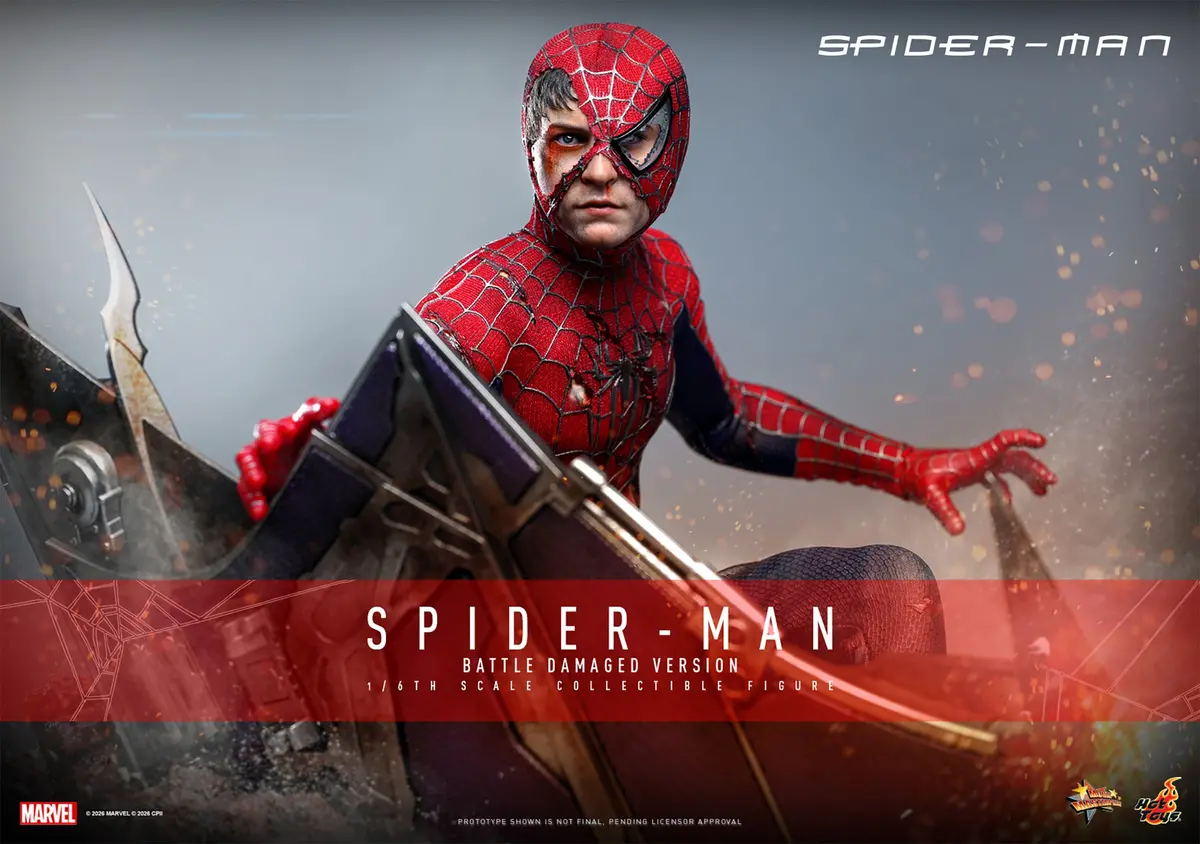 Marvel Spider-Man (2002): Spider-Man (Battle Damaged Version) 1