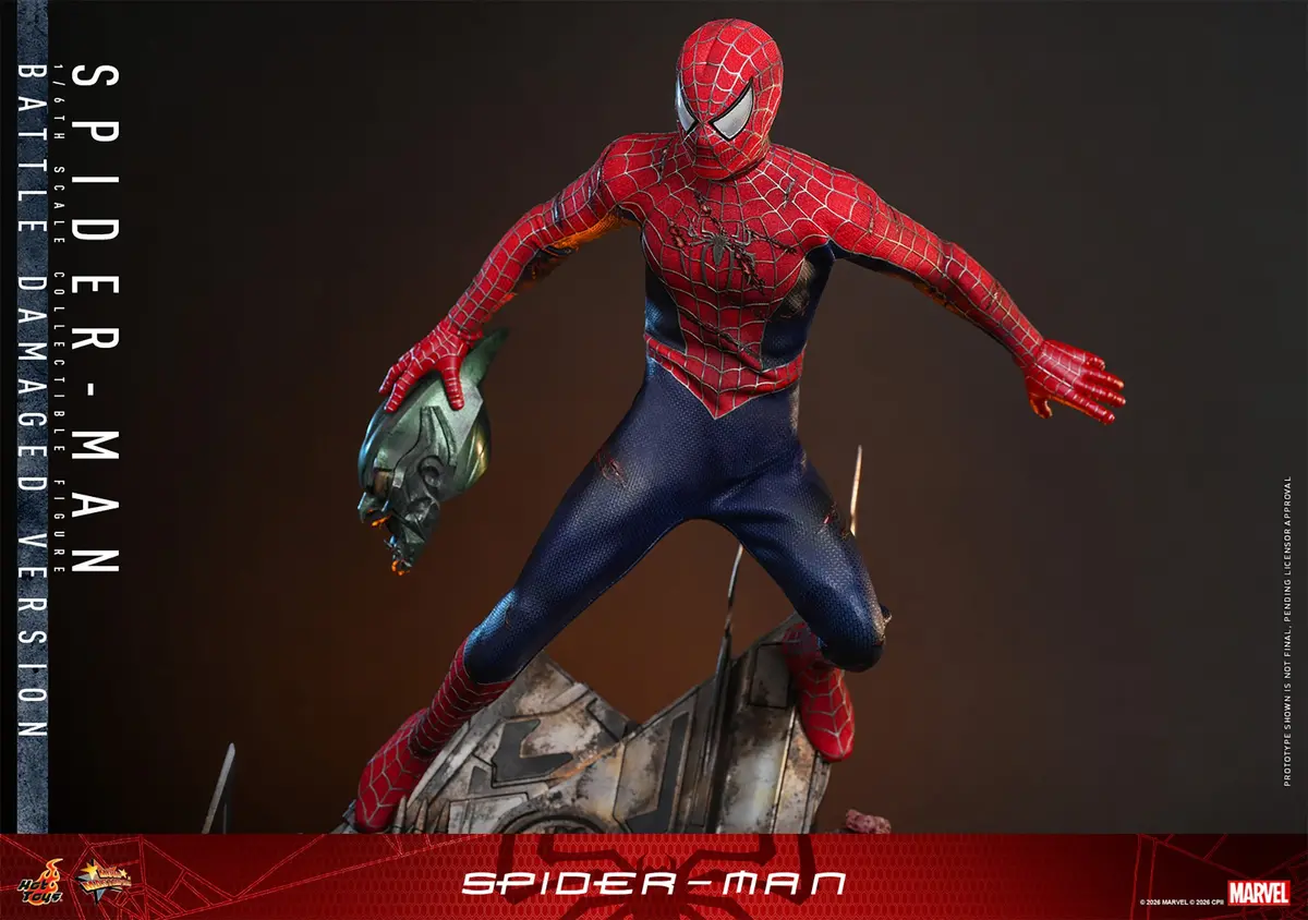 Marvel Spider-Man (2002): Spider-Man (Battle Damaged Version) 2