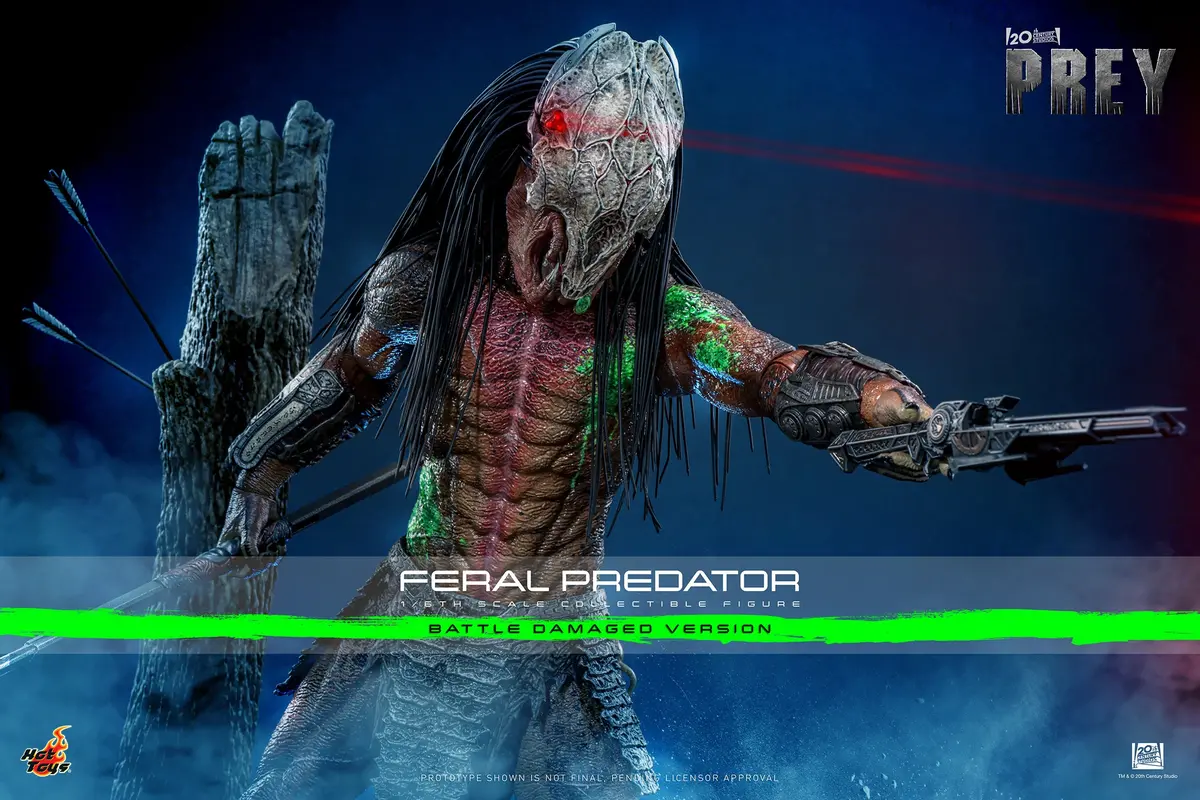 Prey (2022): Feral Predator (Battle Damaged Version) 1
