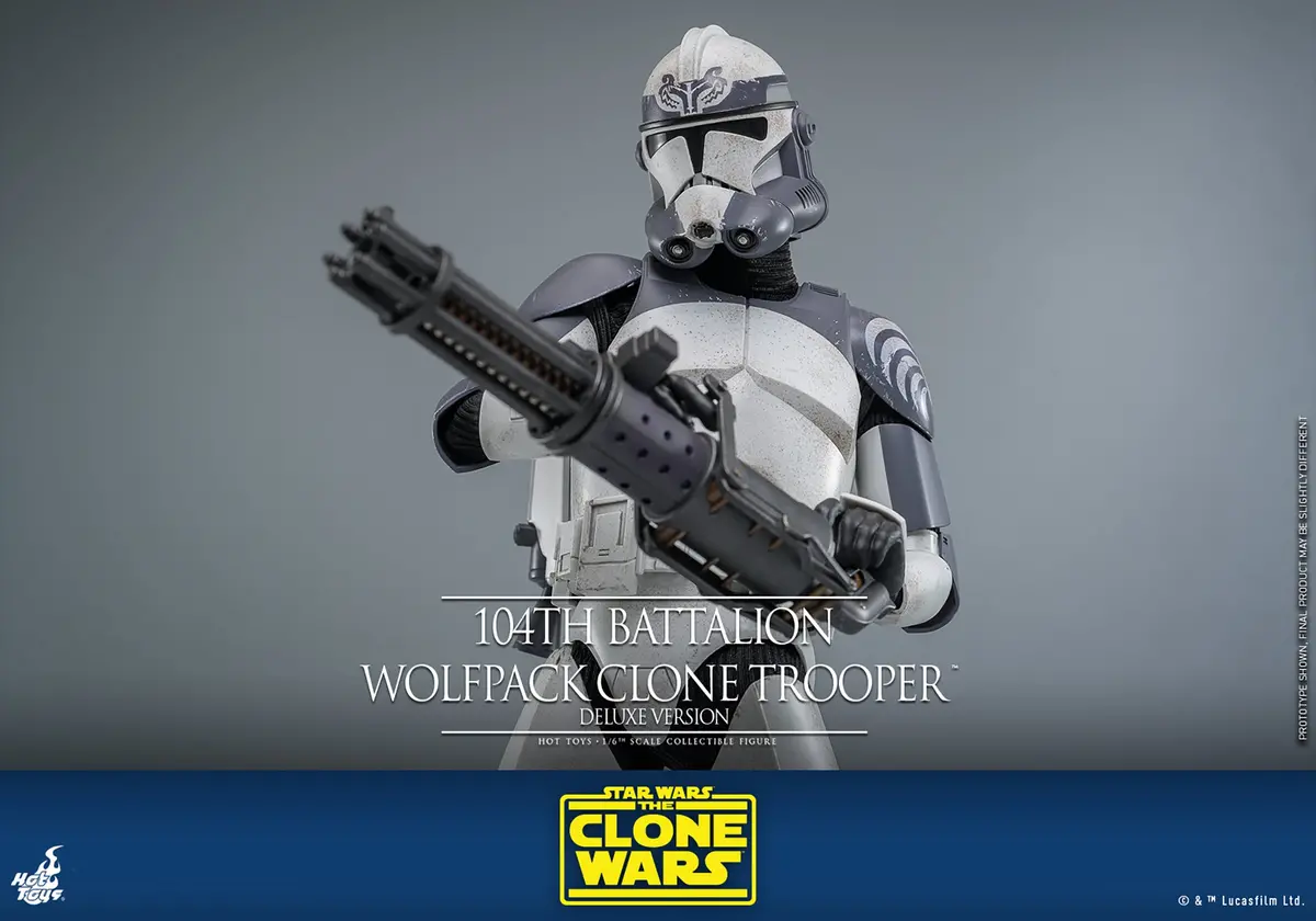 Star Wars The Clone Wars: 104Th Battalion Wolfpack Clone Trooper (Deluxe Version) 2