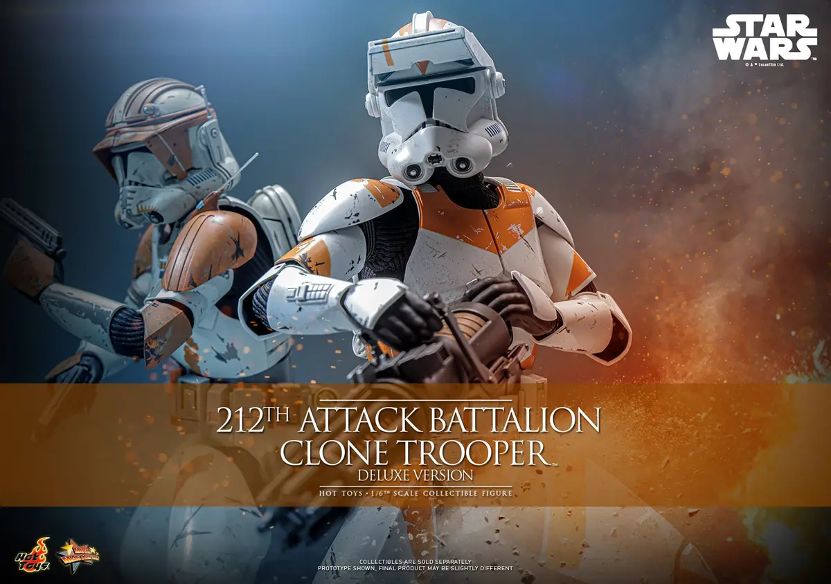 Star Wars Revenge Of The Sith: 212Th Attack Battalion Clone Trooper Deluxe Version (Pre-Order) 1