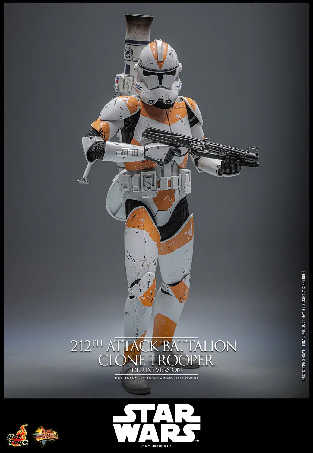 Star Wars Revenge Of The Sith: 212Th Attack Battalion Clone Trooper Deluxe Version 2