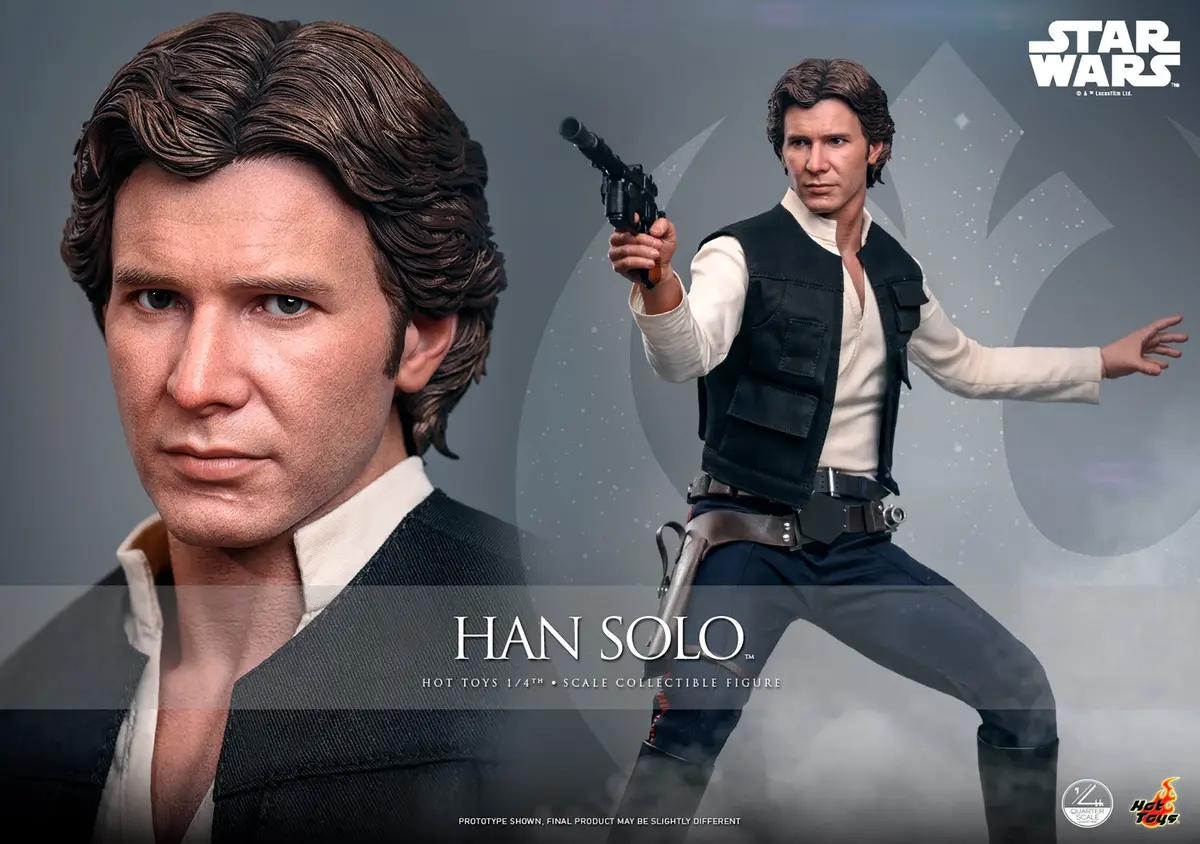 Star Wars A New Hope: Han Solo Quarter Scale Figure (Pre-Order) 1