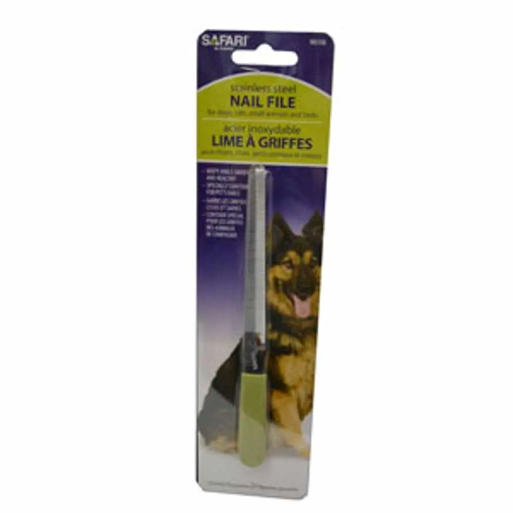 Safari Stainless Steel Nail File #W6108 1