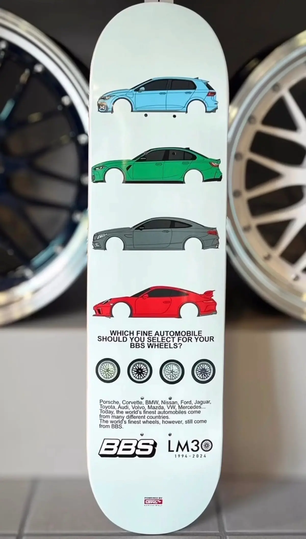 Bbs X Garagewelt Special Lm 30Th Anniversary Edition Skate Deck 1
