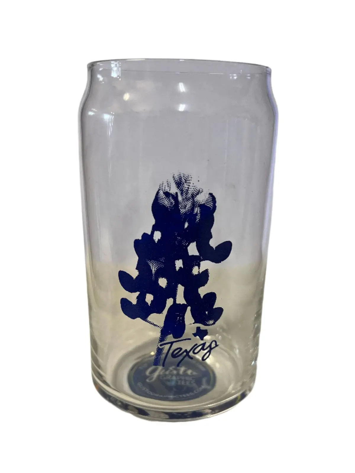 Bluebonnet Texas 16Oz Can Glass 1