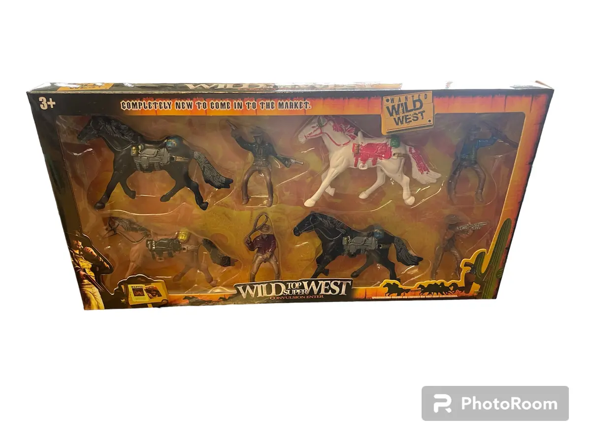 Wild West Cowboys And Horses 1