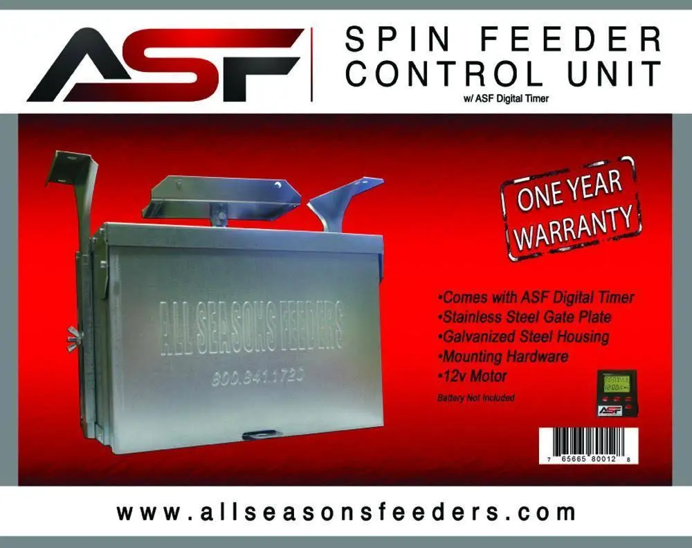 Asf 12 Volt Spin Feeder Control Unit 1