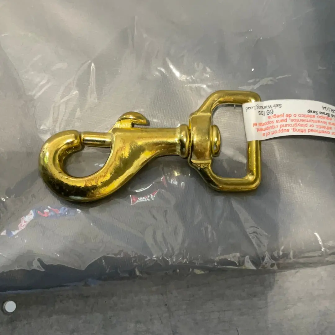 3" X 1" Solid Brass Snap #2 1