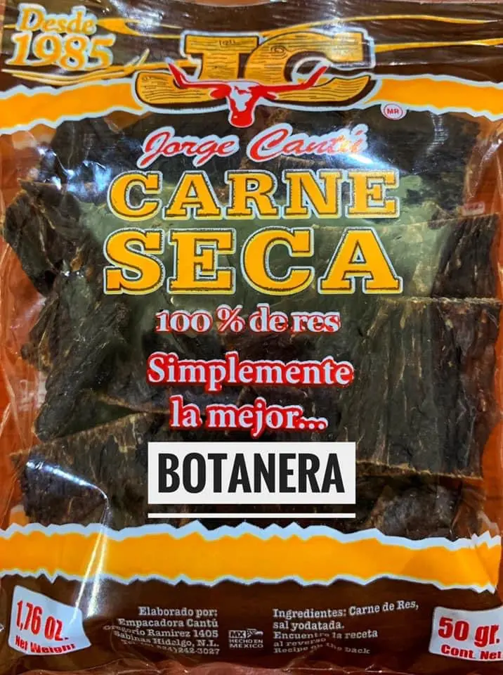 Carne Seca 25Gr - Botanera Enchilada 1