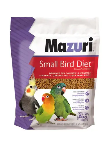 Mazuri® Small Bird Diets 2.5Lb 1