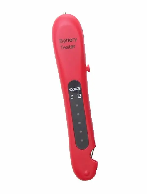 Battery Tester Red 1