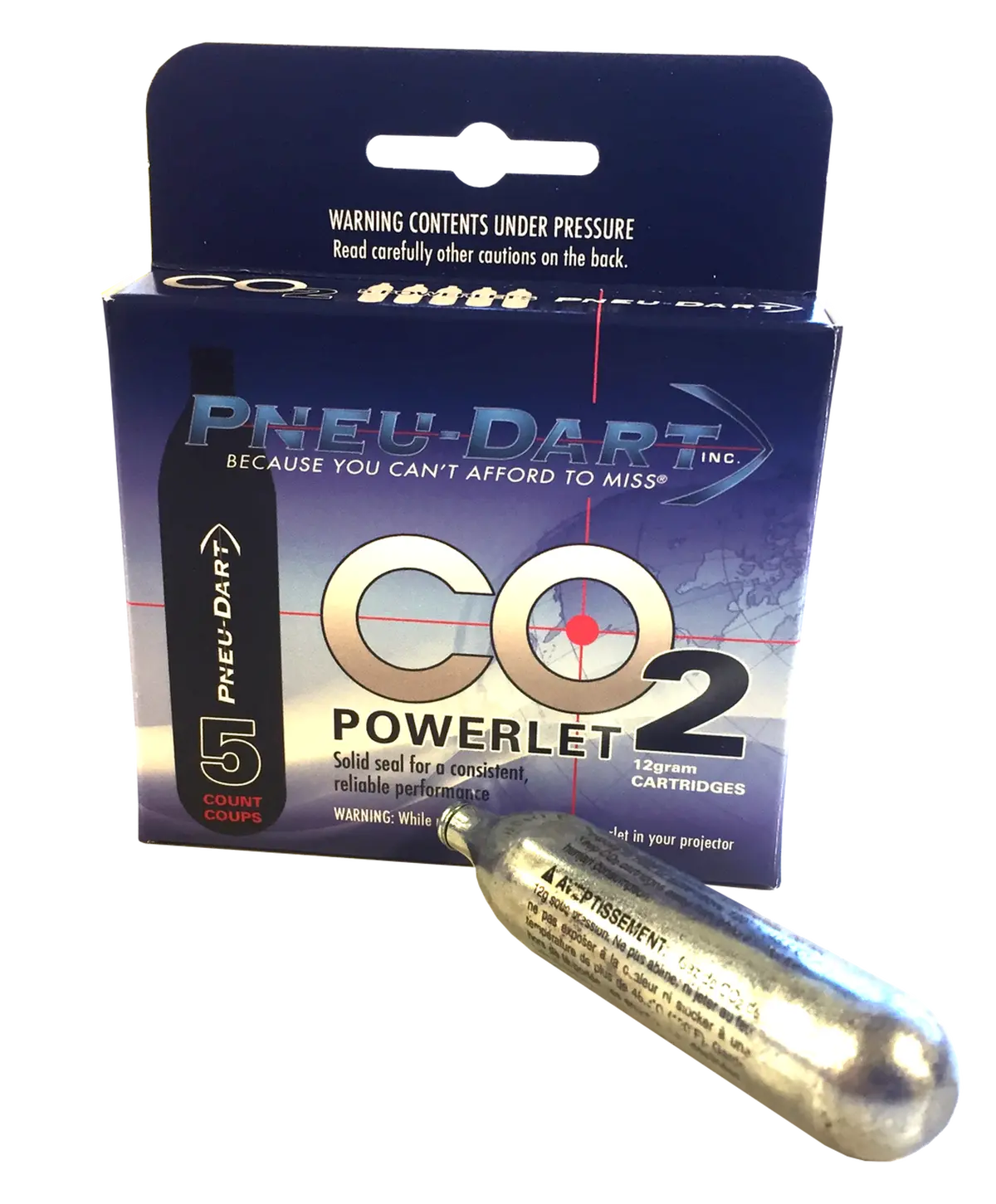 12Gram Co2 Cylinders (5 Per Box) 1