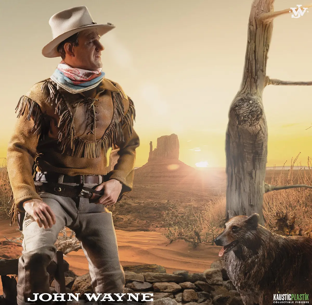Hondo (1953): John Wayne As The Duke With Sam Deluxe Version 1
