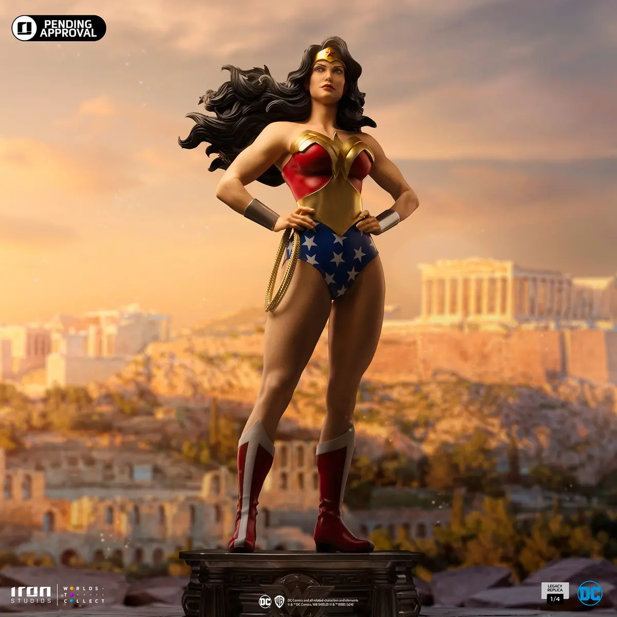 Dc Comics: Wonder Woman Dc Trinity Legacy Replica 1