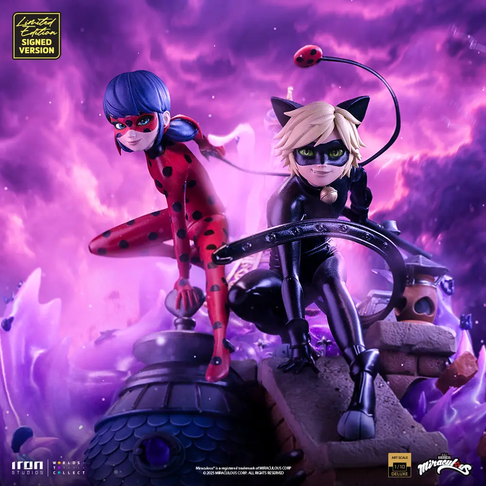 Miraculous Tales Of Ladybug And Cat Noir: Ladybug And Cat Noir (Numbered And Signed) Deluxe 1