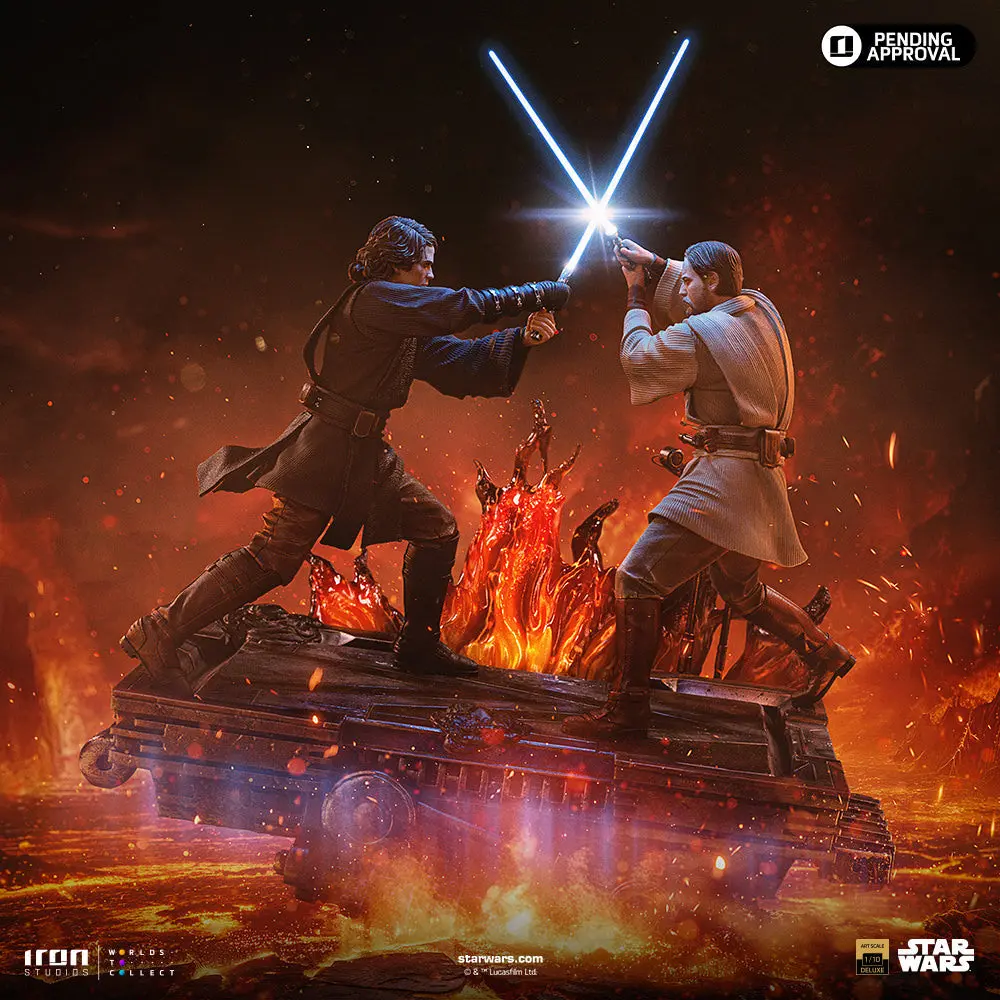 Star Wars Episode Iii Revenge Of The Sith: Anakin Vs Obi-Wan Deluxe (Pre-Order) 1