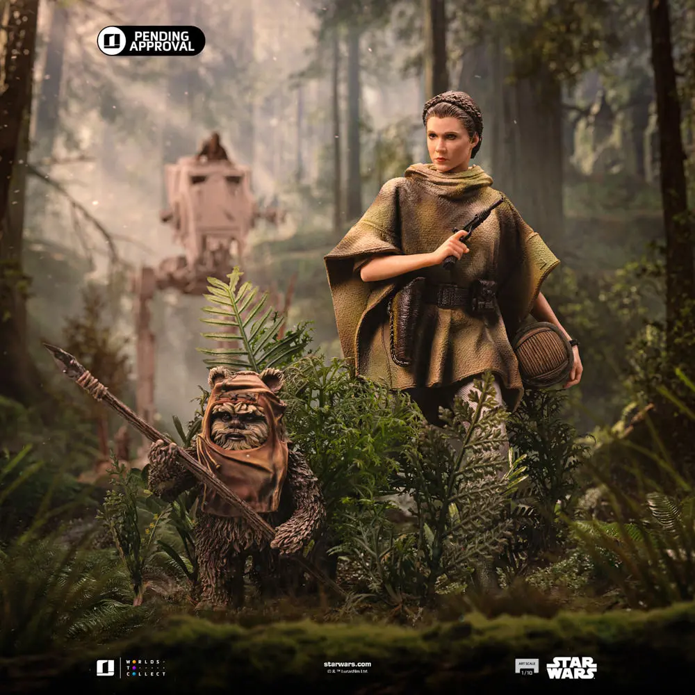 Star Wars Return Of The Jedi: Leia And Wicket 1