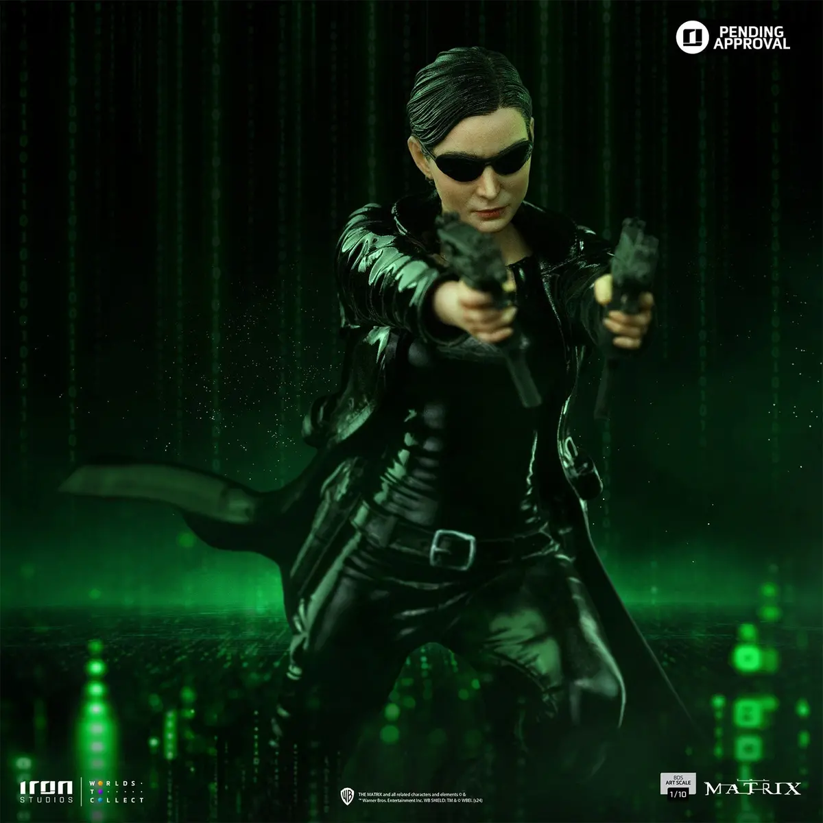 The Matrix (1999): Trinity Tenth Scale (Pre-Order) 1