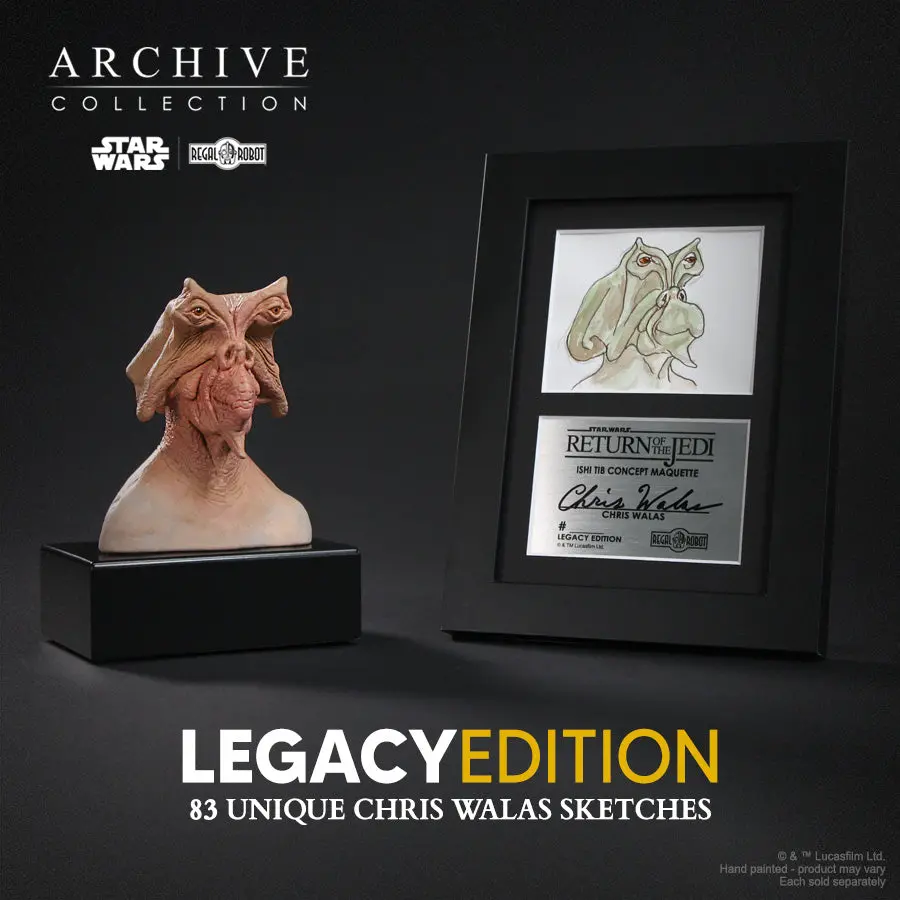 Star Wars Episode Vi Return Of The Jedi: Ishi Tib Concept Maquette Legacy Edition 1