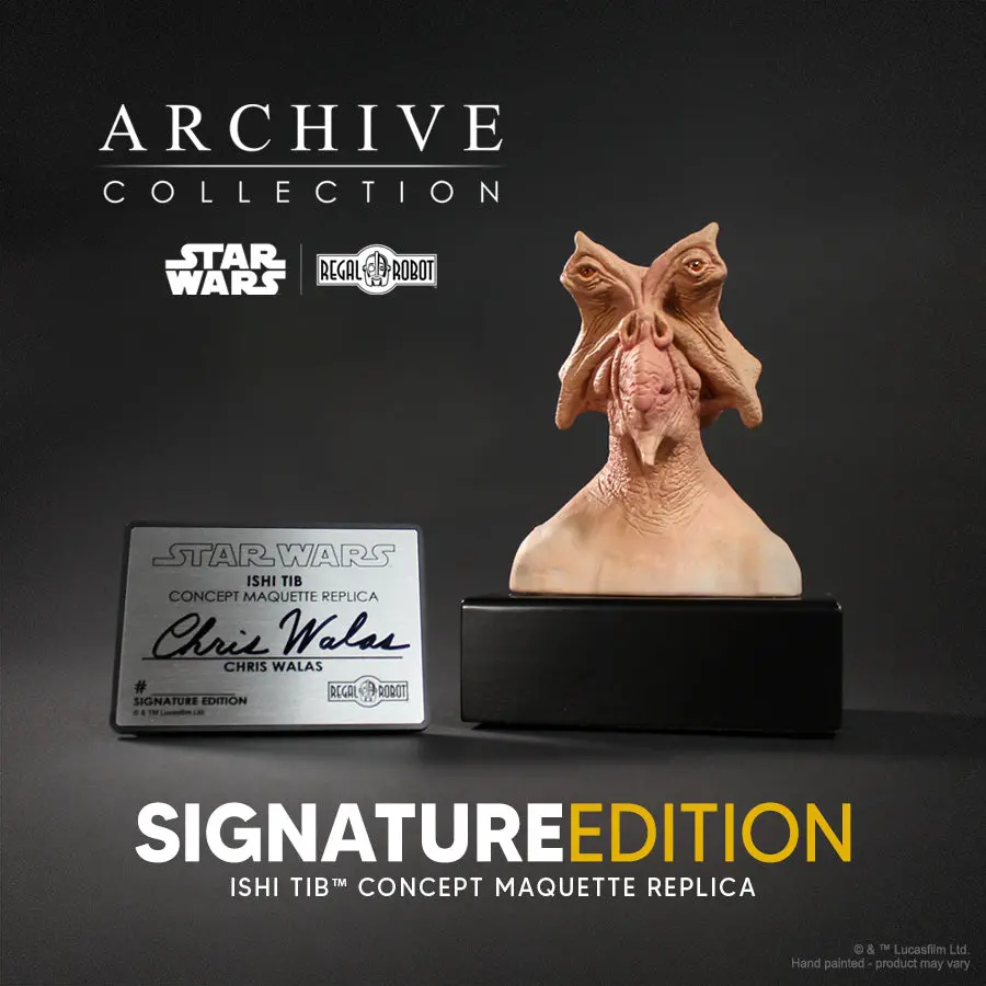 Star Wars Episode Vi Return Of The Jedi: Ishi Tib Concept Maquette Signature Edition 1
