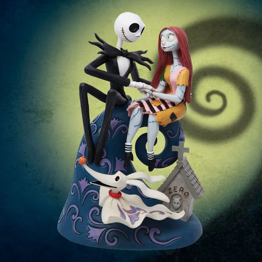 Nightmare Before Christmas: Jack, Sally, & Zero On Hill (Pre-Order) 1