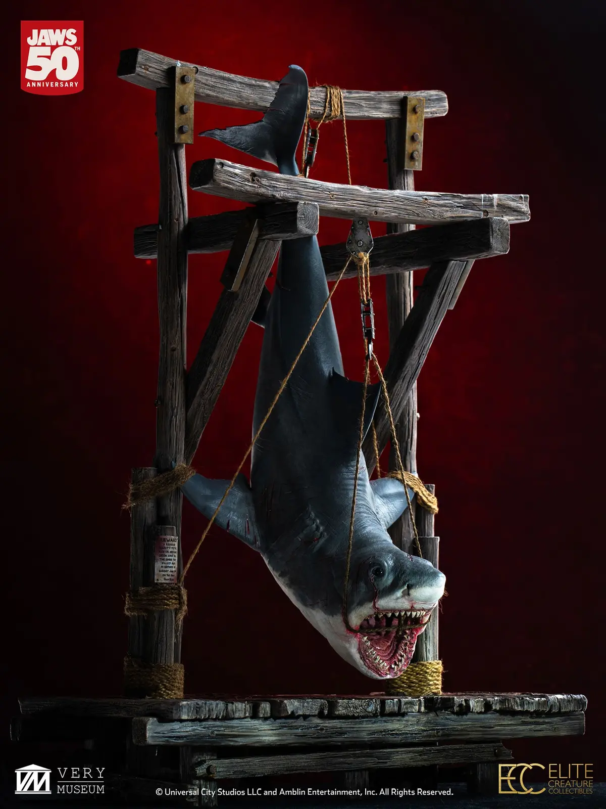 Jaws (1975): Hanging Jaws Shark 1