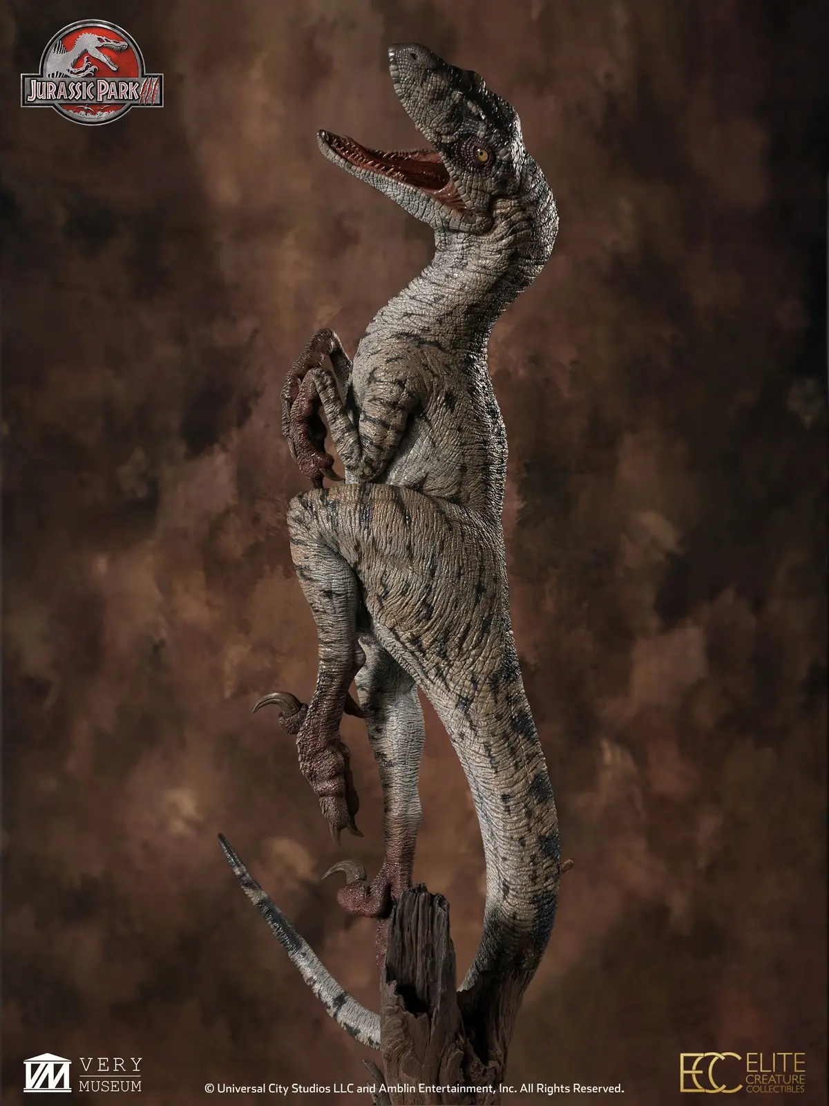 Jurassic Park Iii (2001): Female Velociraptor White Queen Maquette (Pre-Order) 1