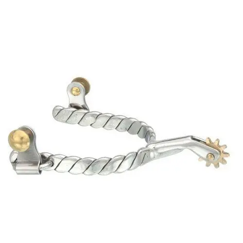 Tough1 Rope Design Spurs - Ladies 1