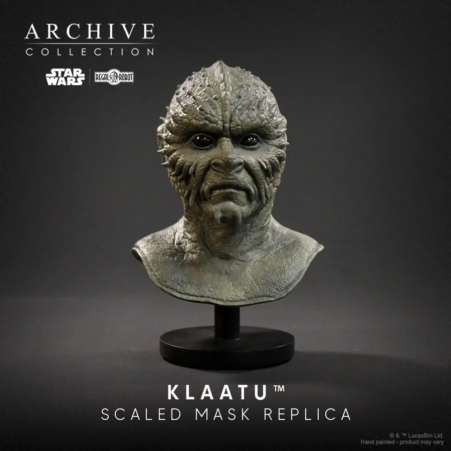 Star Wars Return Of The Jedi: Klaatu Scaled Mask Replica Numbered Edition 1